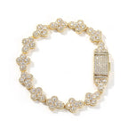 mens gold cross moissanite chain necklace nowadaysfashion