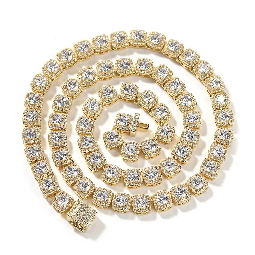 mens gold Gold Plated Rock Candy Chain necklace - Blade & Thread