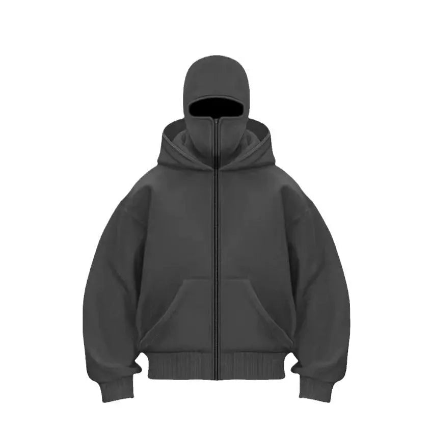 Men's Hooded Zip-Up Baseball Jacket - Blade & Thread