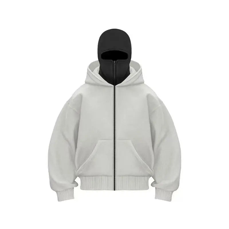Men's Hooded Zip-Up Baseball Jacket - Blade & Thread