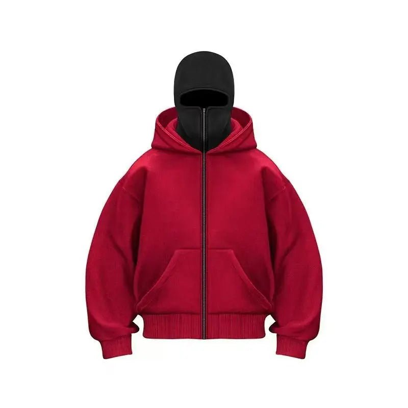 Men's Hooded Zip-Up Baseball Jacket - Blade & Thread