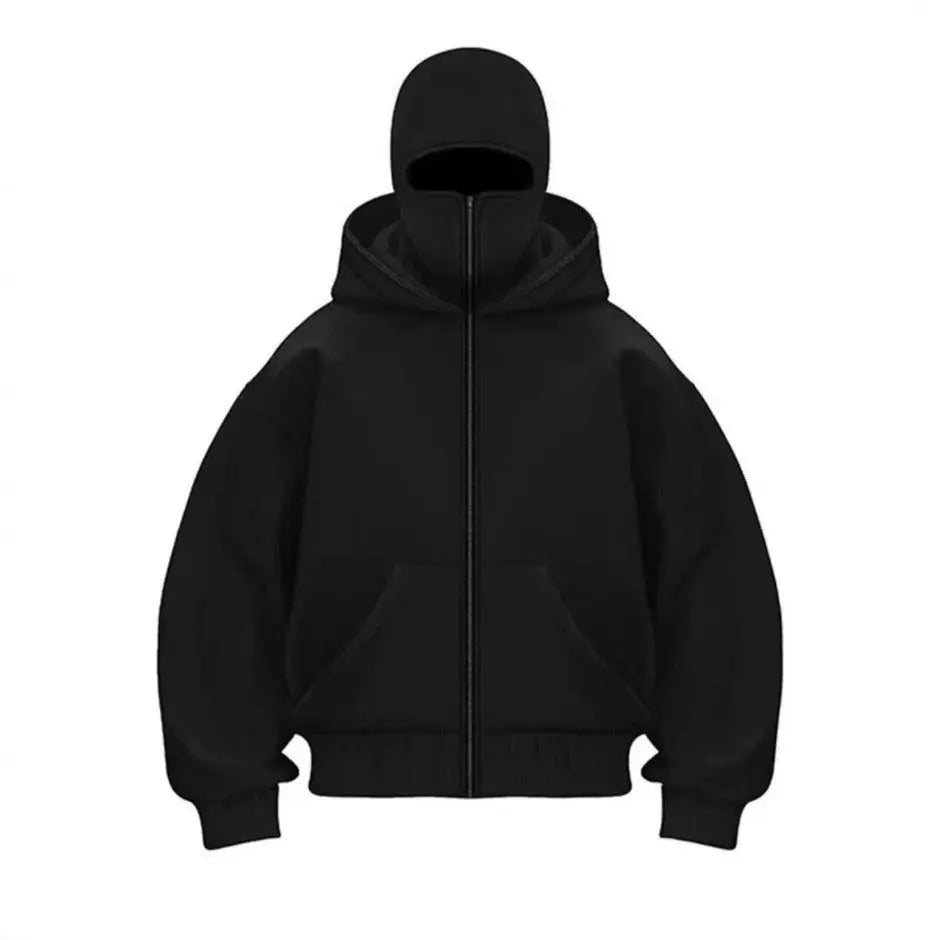 Men's Hooded Zip-Up Baseball Jacket - Blade & Thread