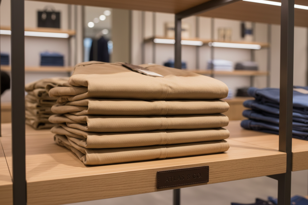 Men's Kaki Jeans
