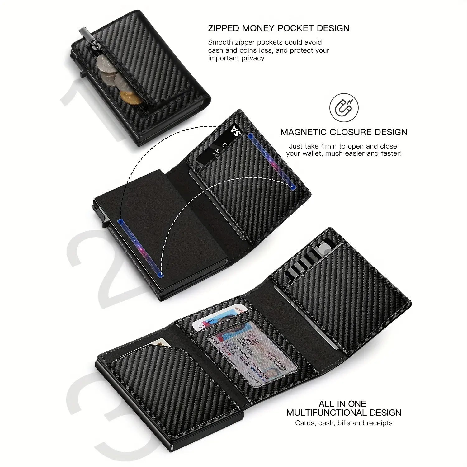 Men's Metal Card Wallet My Store 2