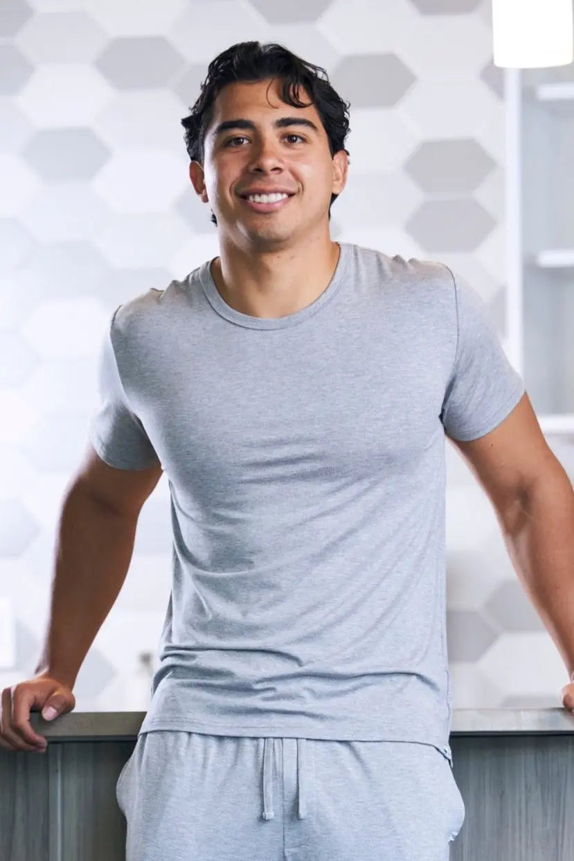 Men's Soft Bamboo Lounge Short Sleeve T-Shirt - Blade & Thread