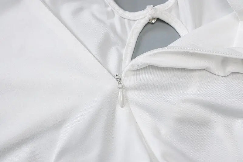 Mesh Sheer Patchwork Playsuit Birthday for Women Y2k Clothes Shorts Rompers - Blade & Thread
