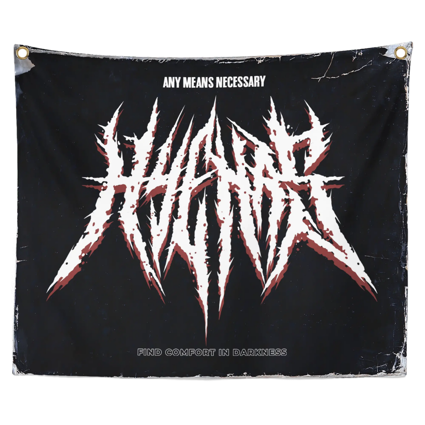 Metal Hyena Banner - Blade & Thread