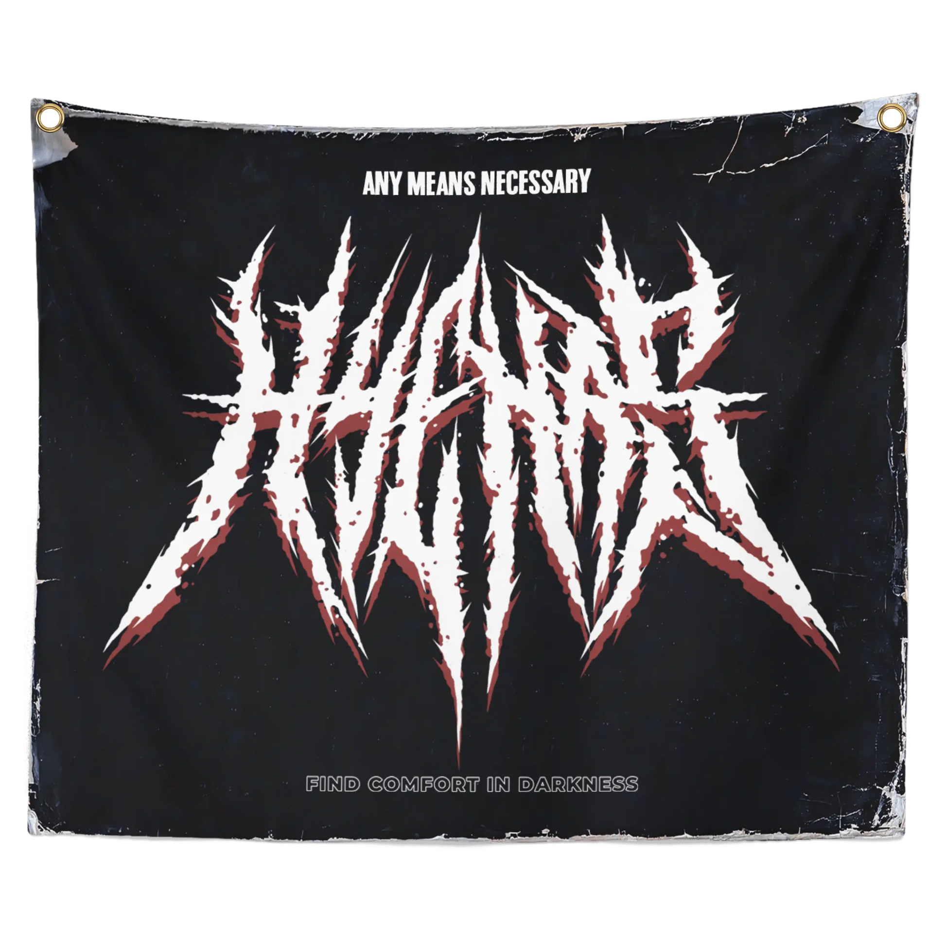 Metal Hyena Banner - Blade & Thread