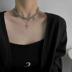 Metal Love Heart Cupid Pendants Female Clavicle Chain Light Luxury Niche Design Necklace nowadaysfashion