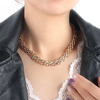 Metal Love Heart Cupid Pendants Female Clavicle Chain Light Luxury Niche Design Necklace nowadaysfashion