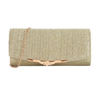 Metal veil pleated Clutch bag evening bag nowadaysfashion