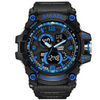 Military Watch 50m Waterproof Wristwatch LED Quartz Clock Male Digital Sports Watches Men's nowadaysfashion