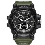Military Watch 50m Waterproof Wristwatch LED Quartz Clock Male Digital Sports Watches Men's nowadaysfashion