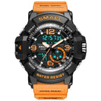 Military Watch 50m Waterproof Wristwatch LED Quartz Clock Male Digital Sports Watches Men's nowadaysfashion