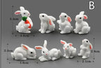Mini Resin Animal Figurines – DIY Micro-Landscape Decor - Blade & Thread