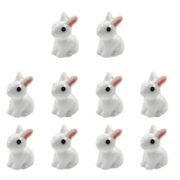 Mini Resin Animal Figurines – DIY Micro-Landscape Decor - Blade & Thread