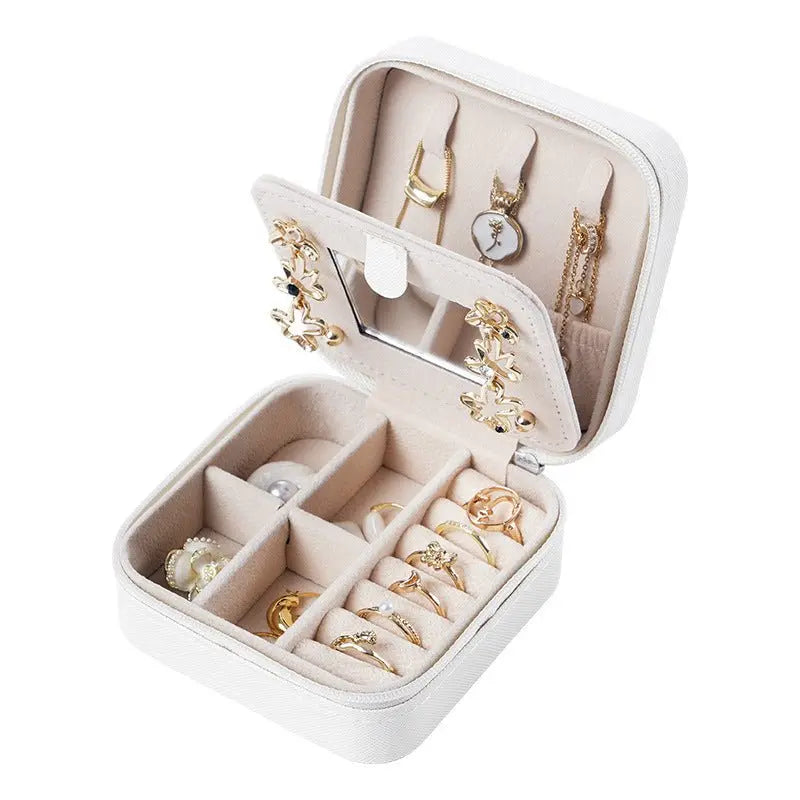 Mirror jewelry storage box for women nowadaysfashion