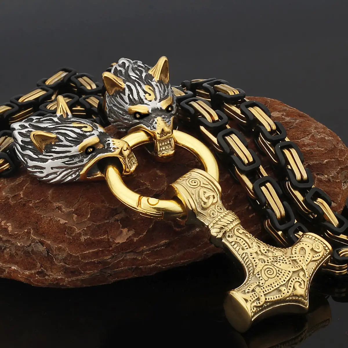 mjolnir necklace - Blade & Thread