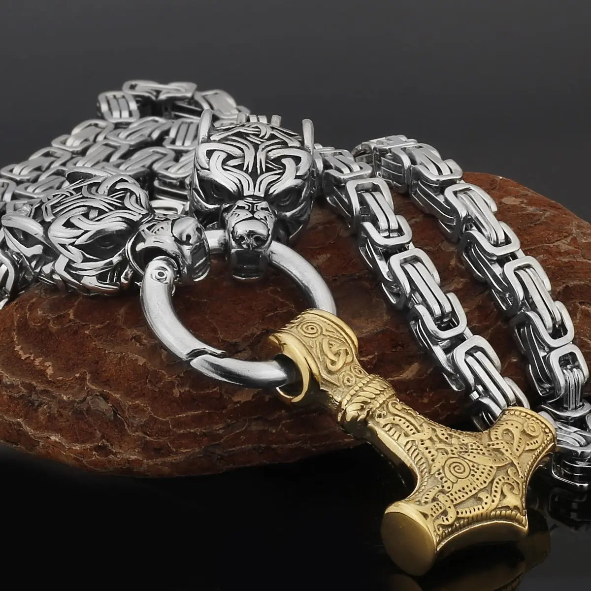 mjolnir necklace - Blade & Thread