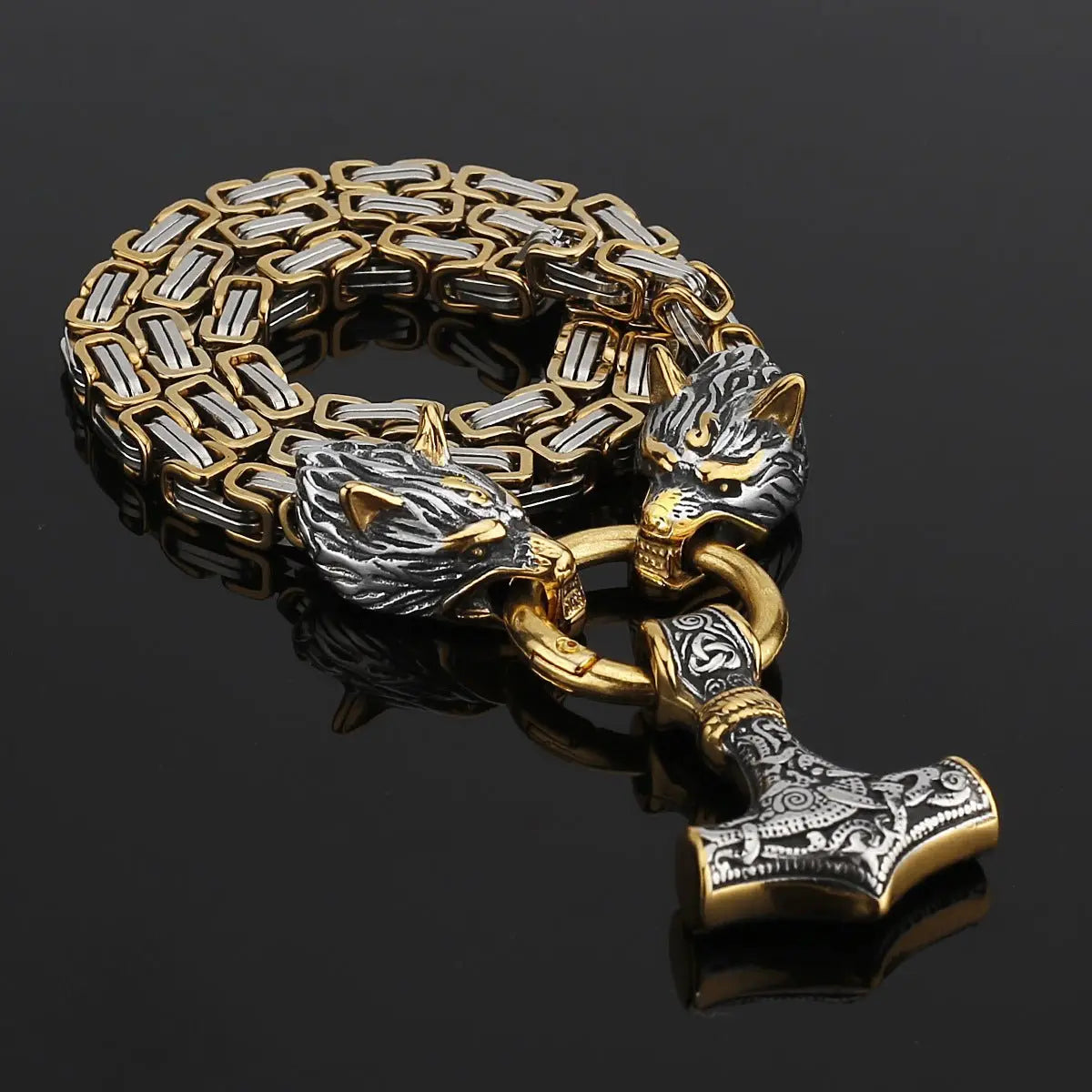 mjolnir necklace - Blade & Thread