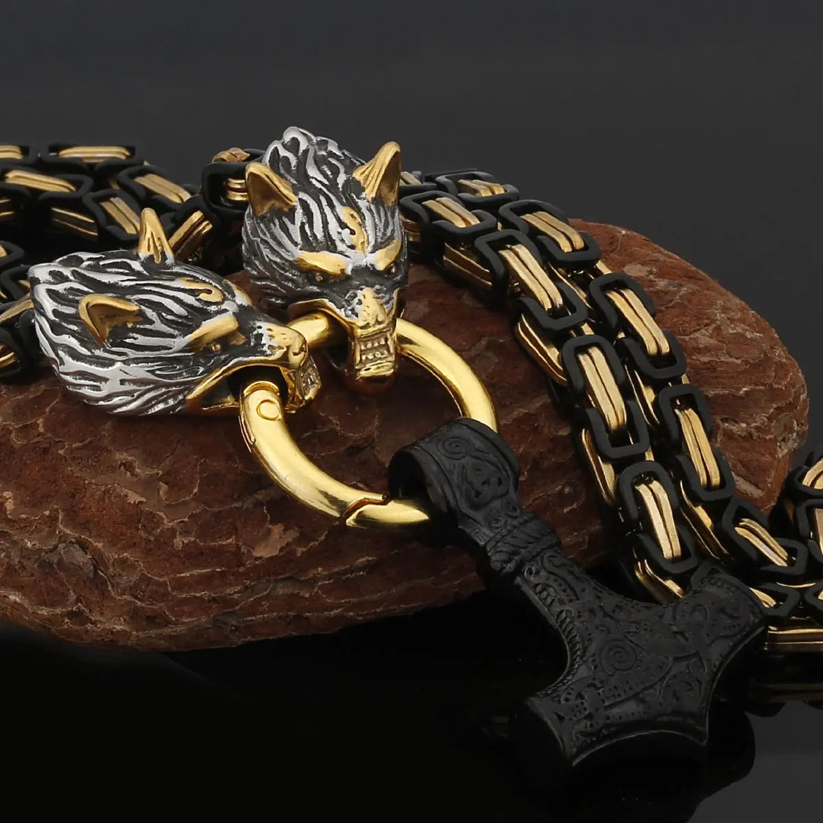 mjolnir necklace - Blade & Thread