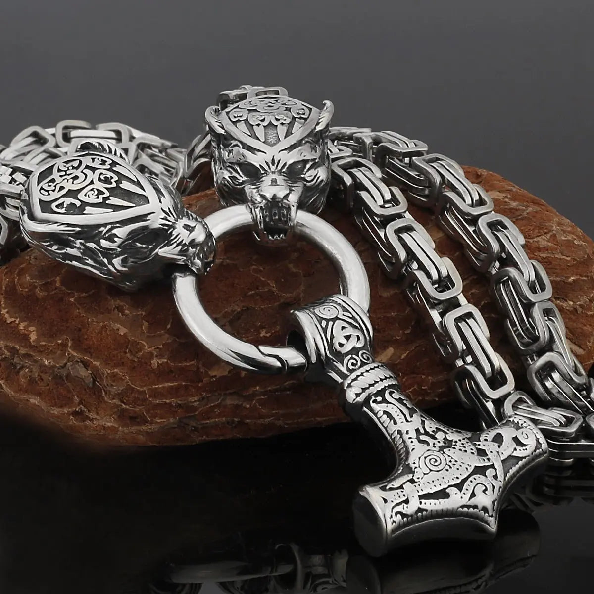 mjolnir necklace - Blade & Thread