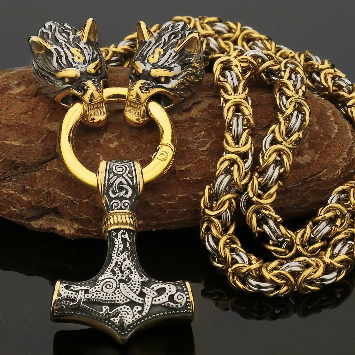 mjolnir necklace - Blade & Thread