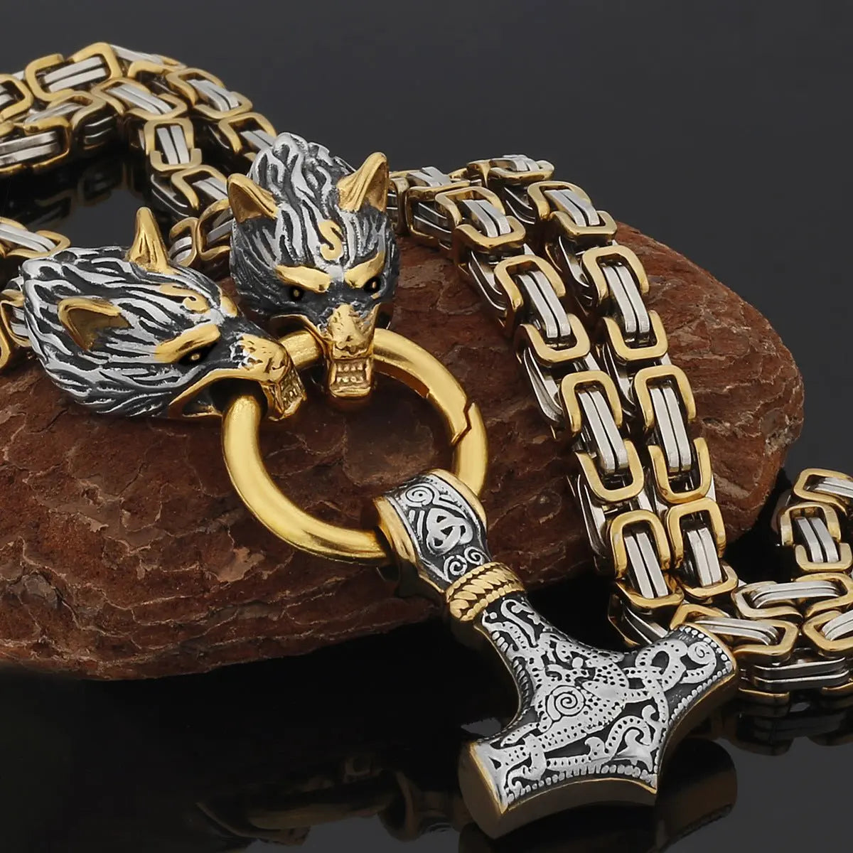 mjolnir necklace - Blade & Thread