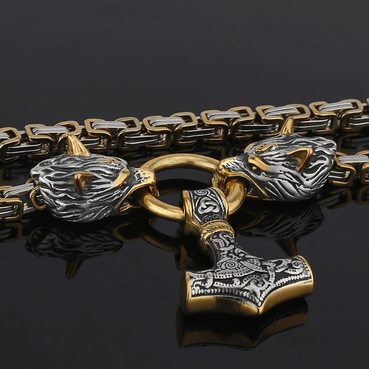 mjolnir necklace - Blade & Thread