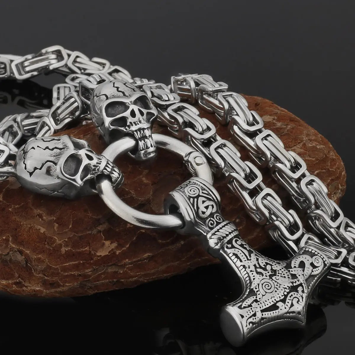 mjolnir necklace - Blade & Thread