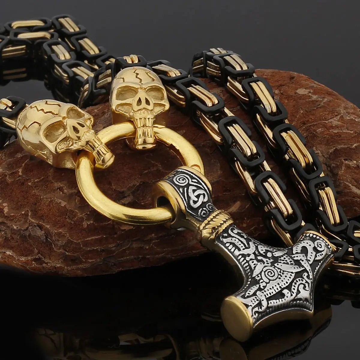 mjolnir necklace - Blade & Thread