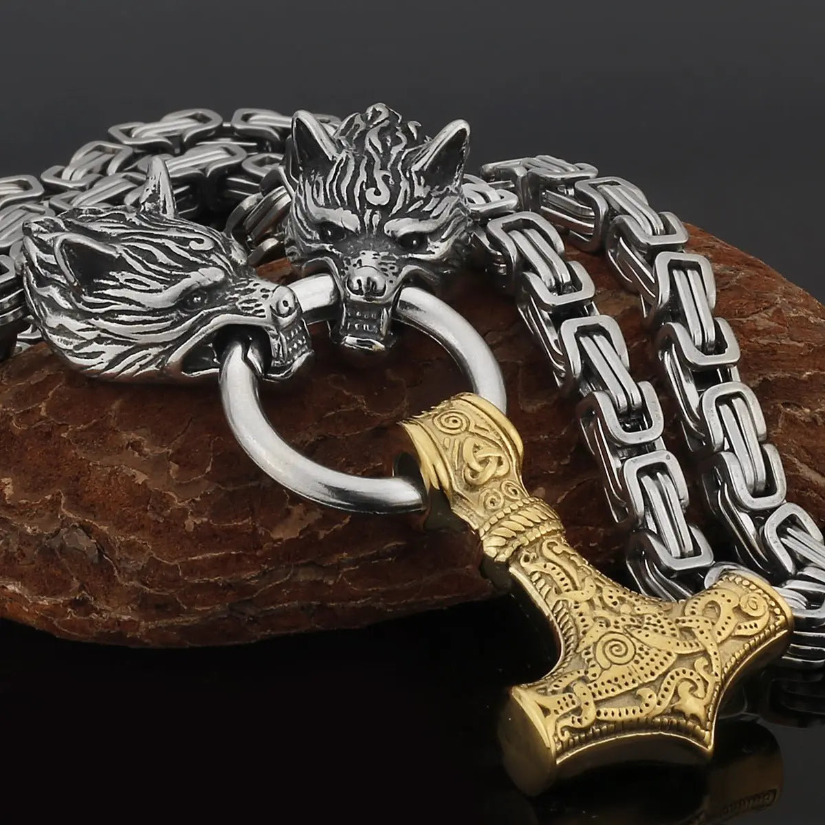 mjolnir necklace - Blade & Thread