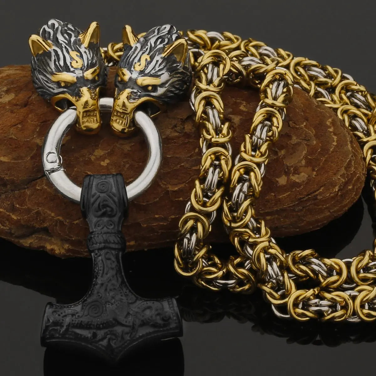 mjolnir necklace - Blade & Thread
