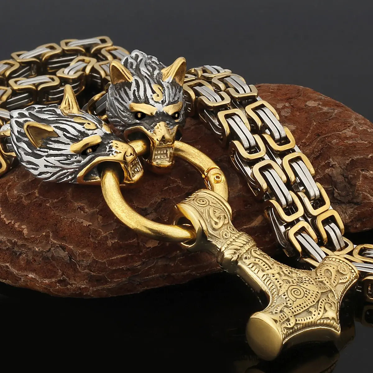 mjolnir necklace - Blade & Thread