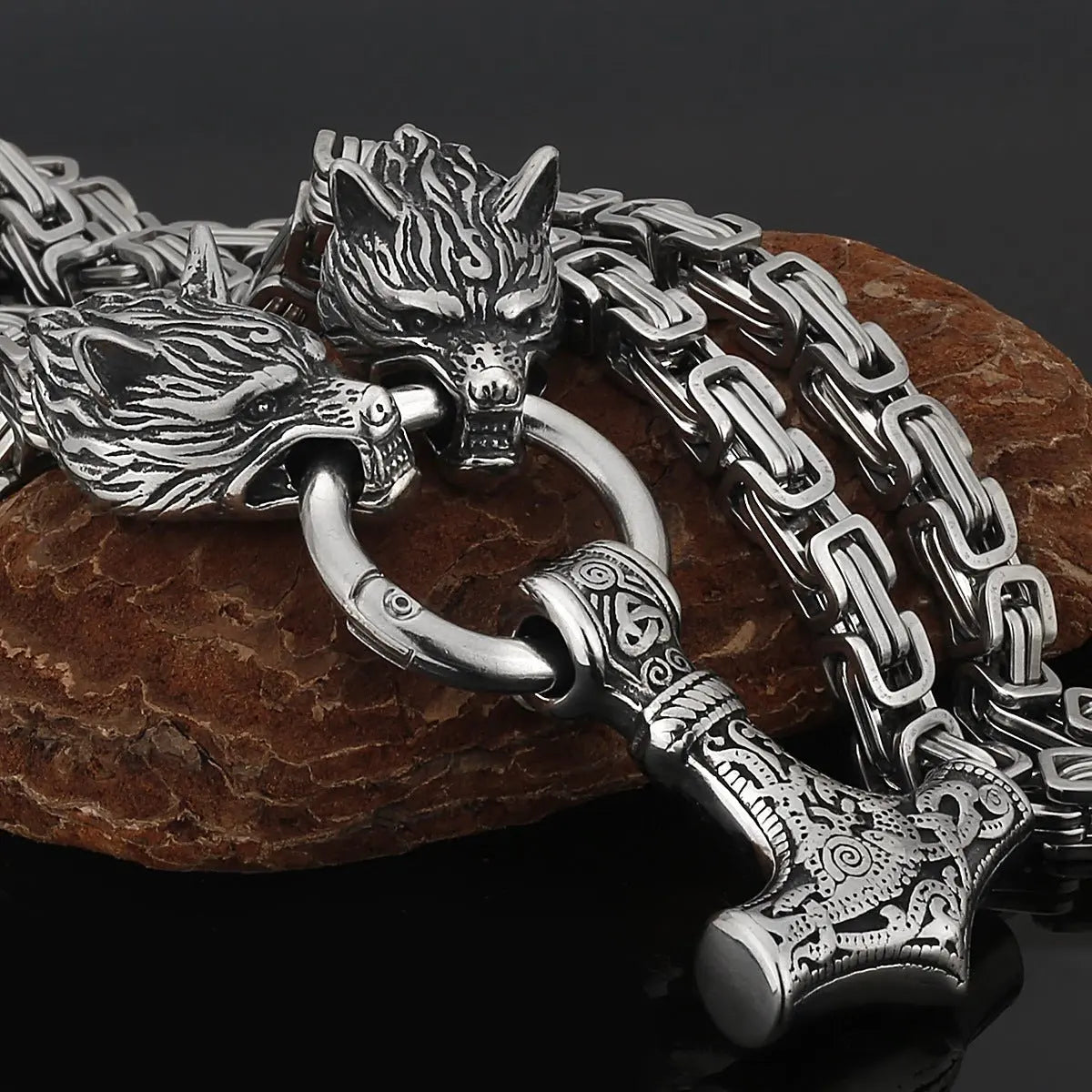 mjolnir necklace - Blade & Thread