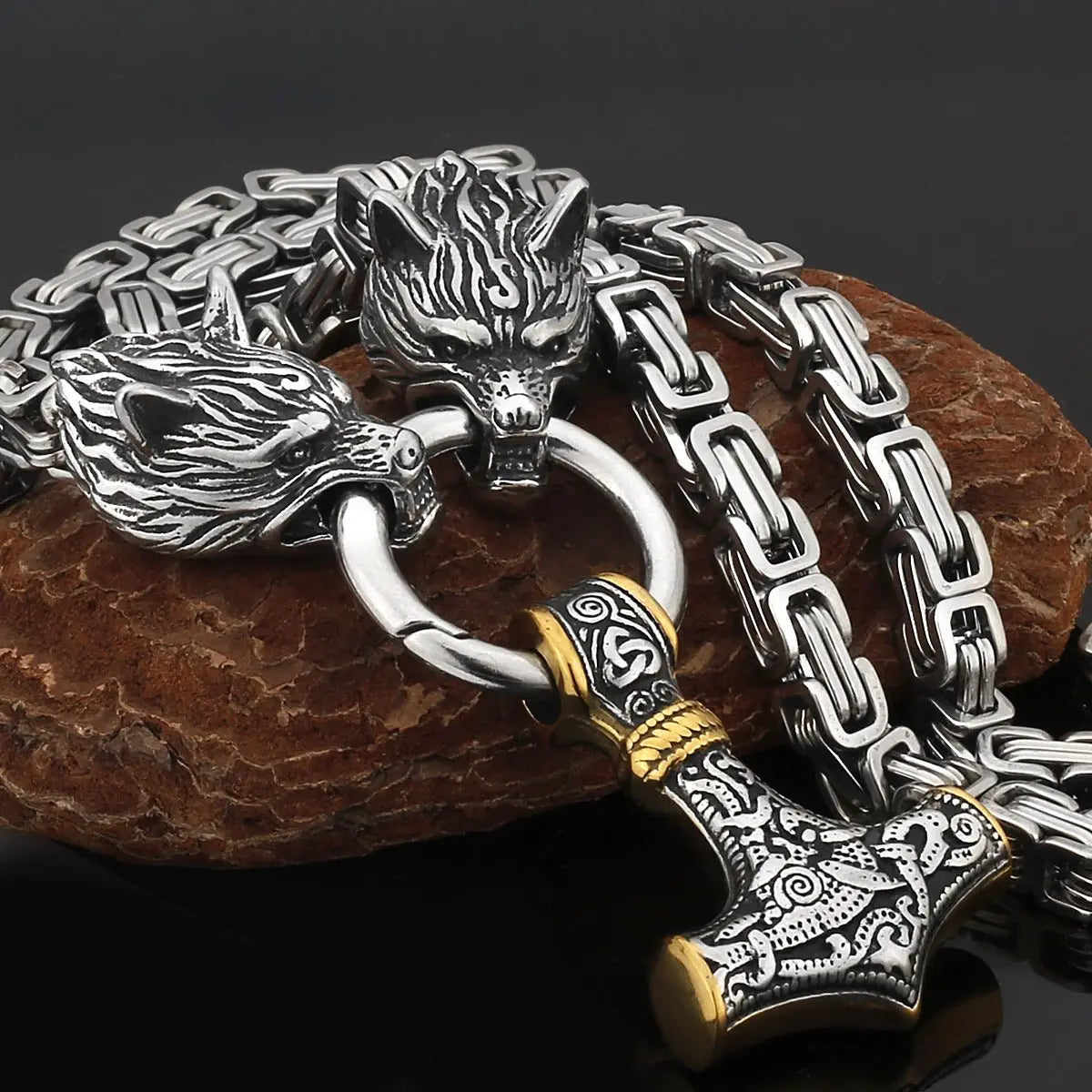 mjolnir necklace - Blade & Thread