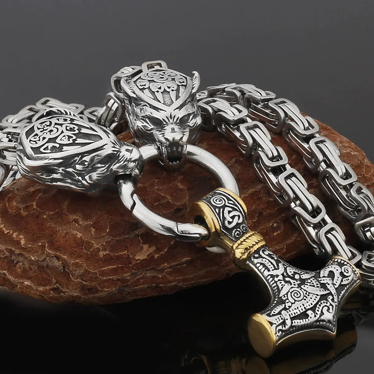 mjolnir necklace - Blade & Thread