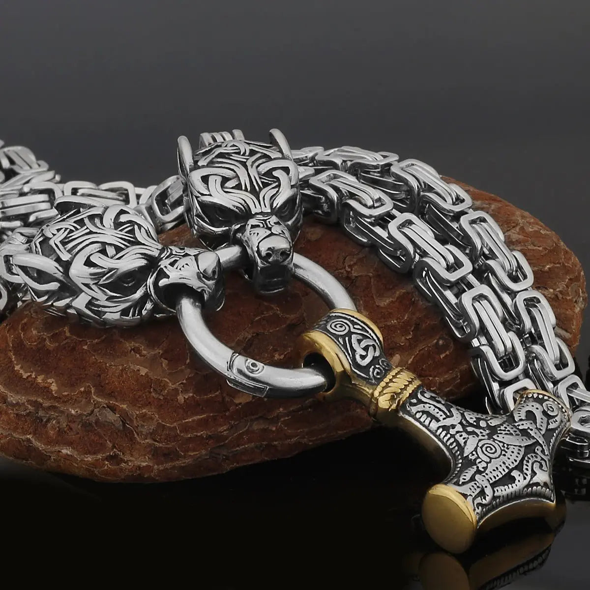 mjolnir necklace - Blade & Thread