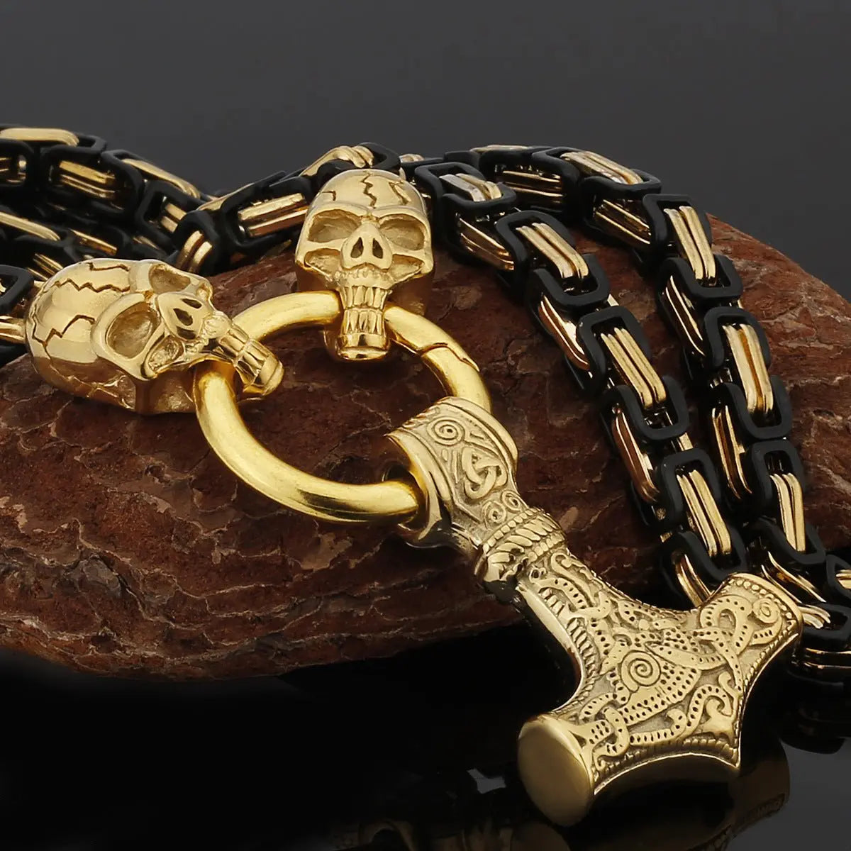 mjolnir necklace - Blade & Thread
