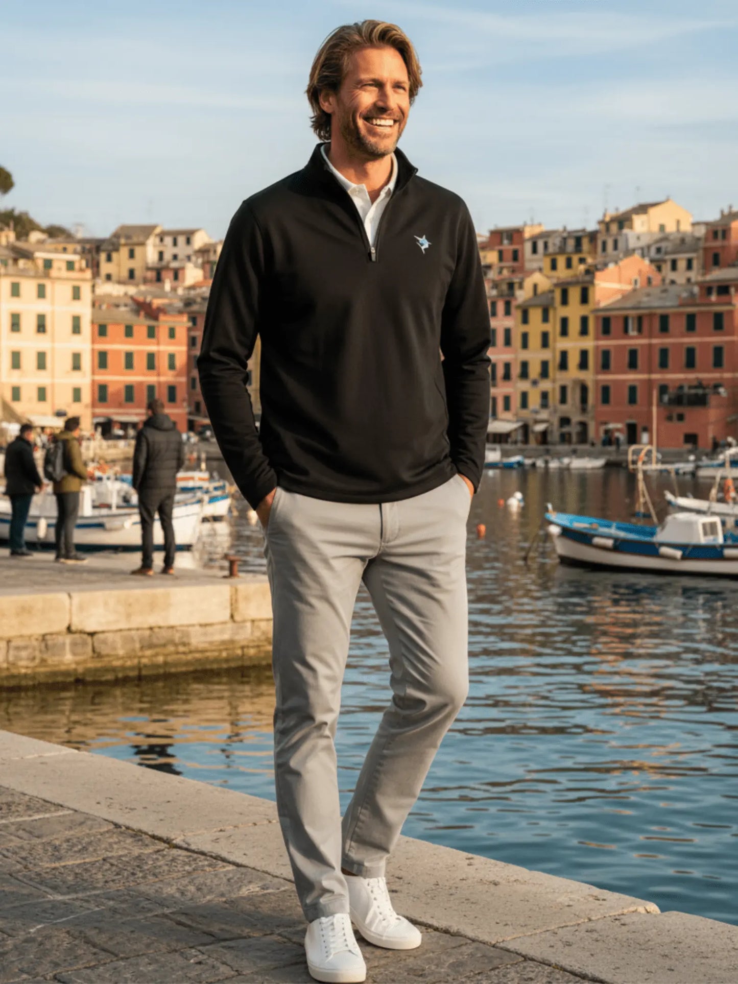Montauk Quarter Zip Midweight Comfort - Blade & Thread