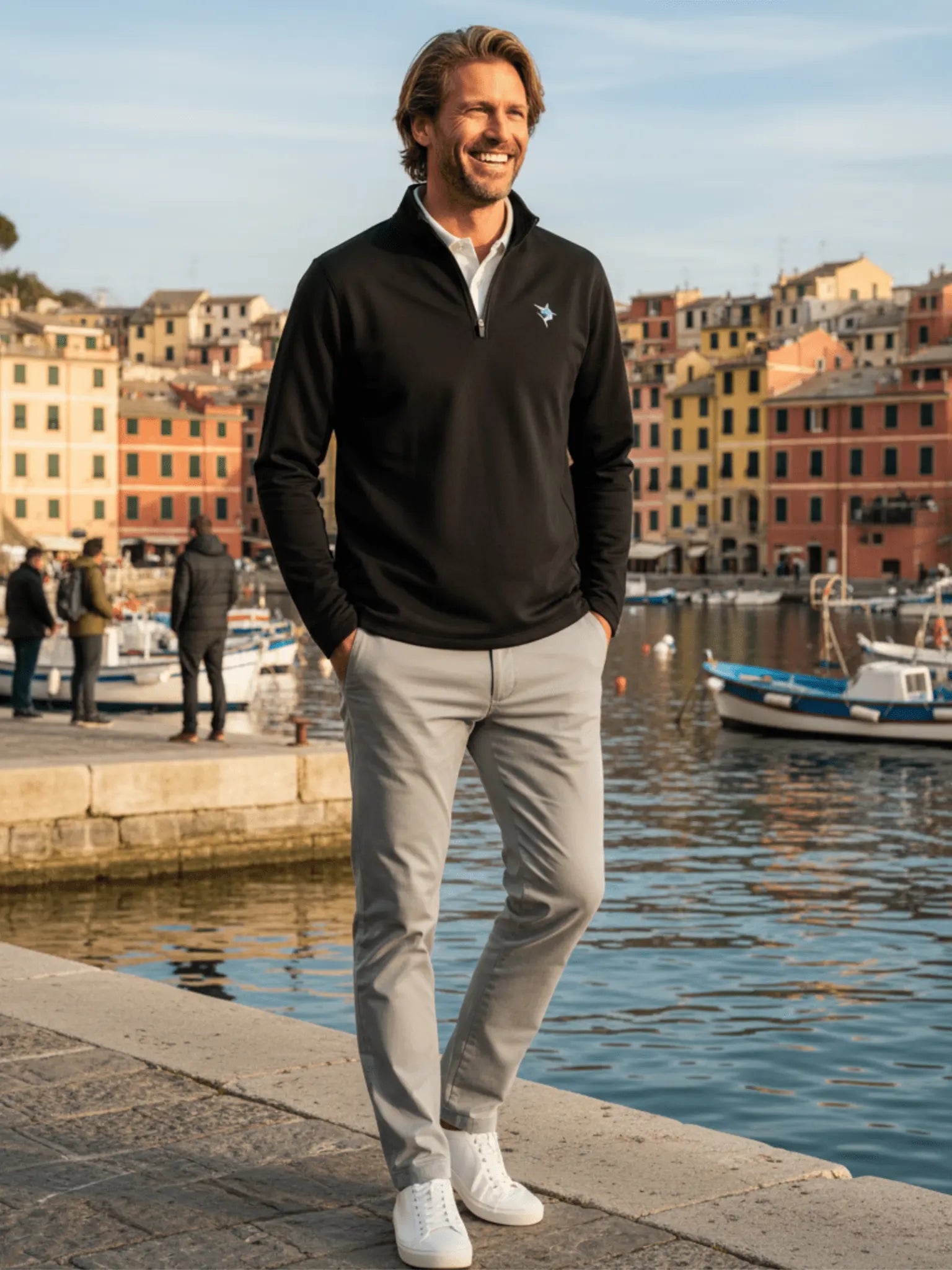 Montauk Quarter Zip Midweight Comfort - Blade & Thread
