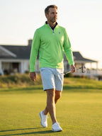 Monterey Performance Quarter Zip White Water Life