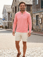 Monterey Performance Quarter Zip White Water Life