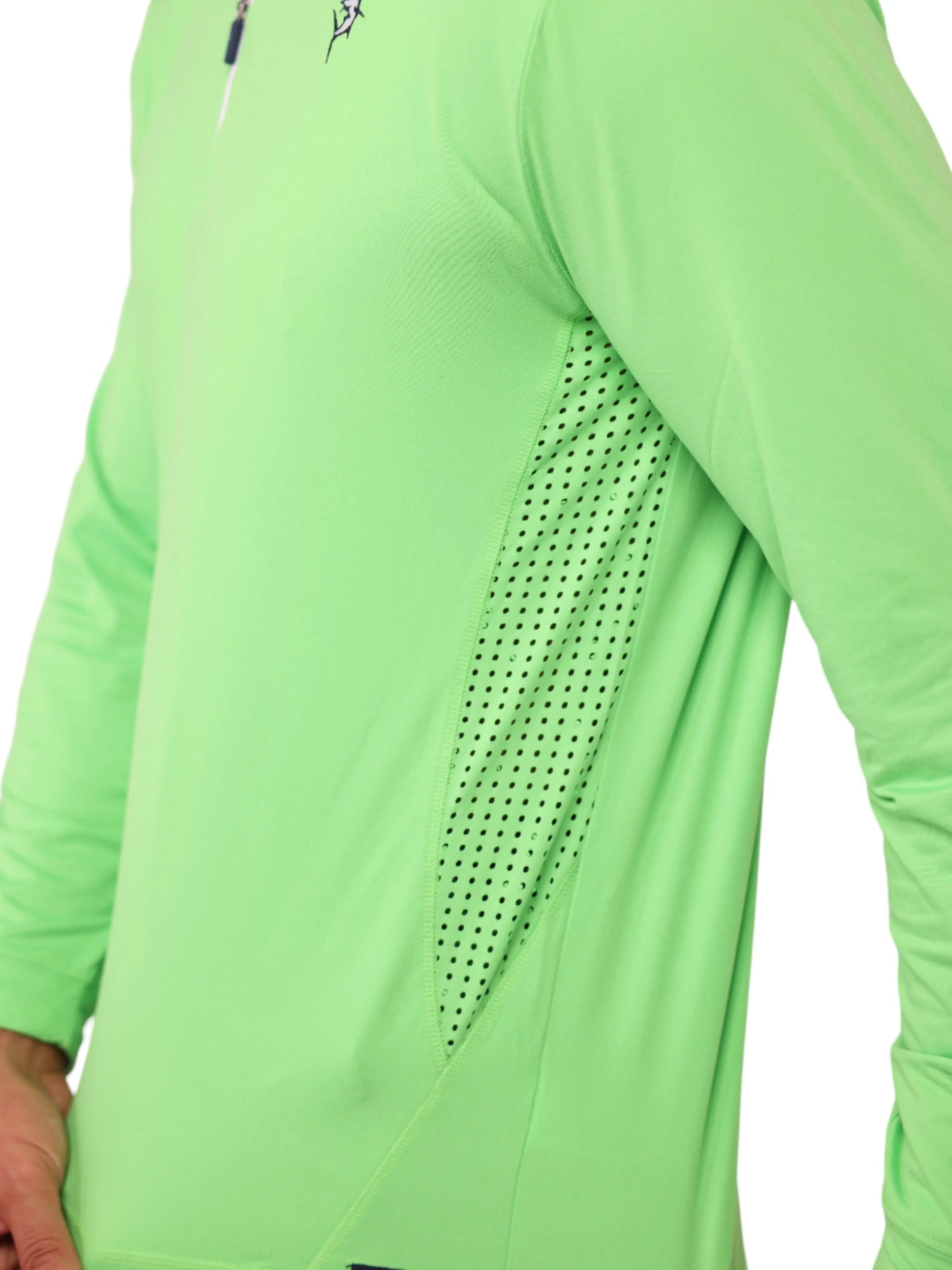 Monterey Performance Quarter Zip White Water Life