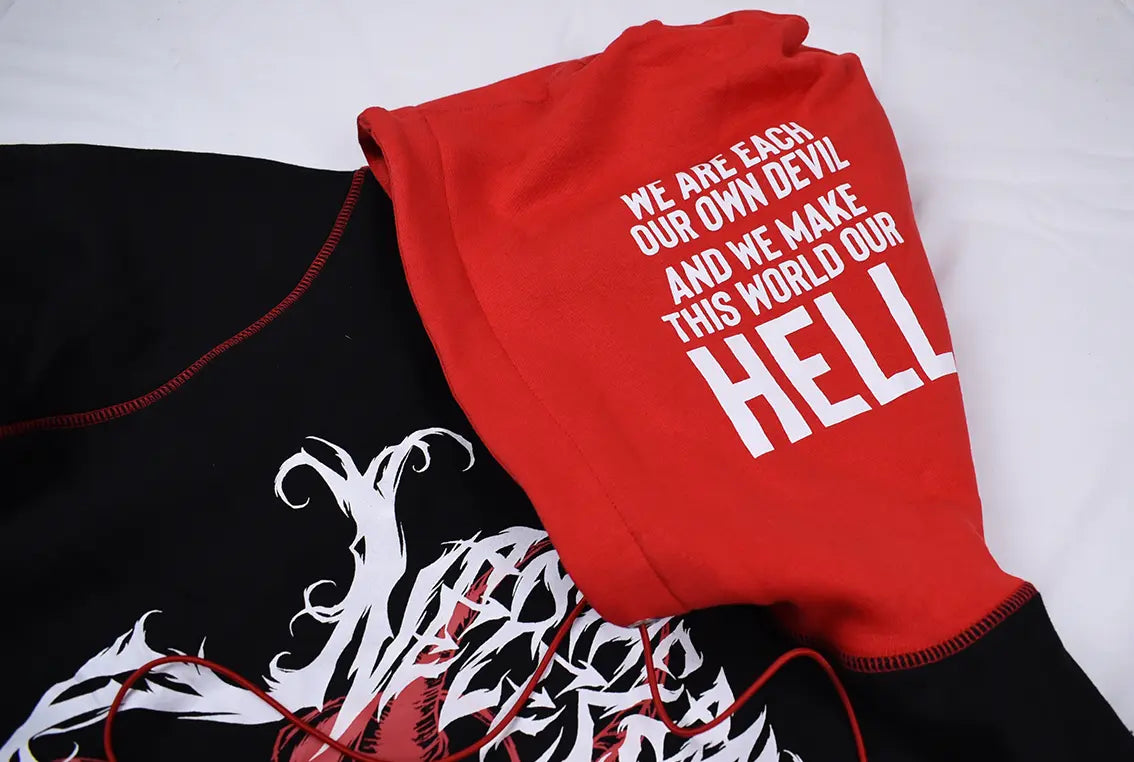 Mosh Pit Pullover Hoodie Black Any Means Necessary Clothing