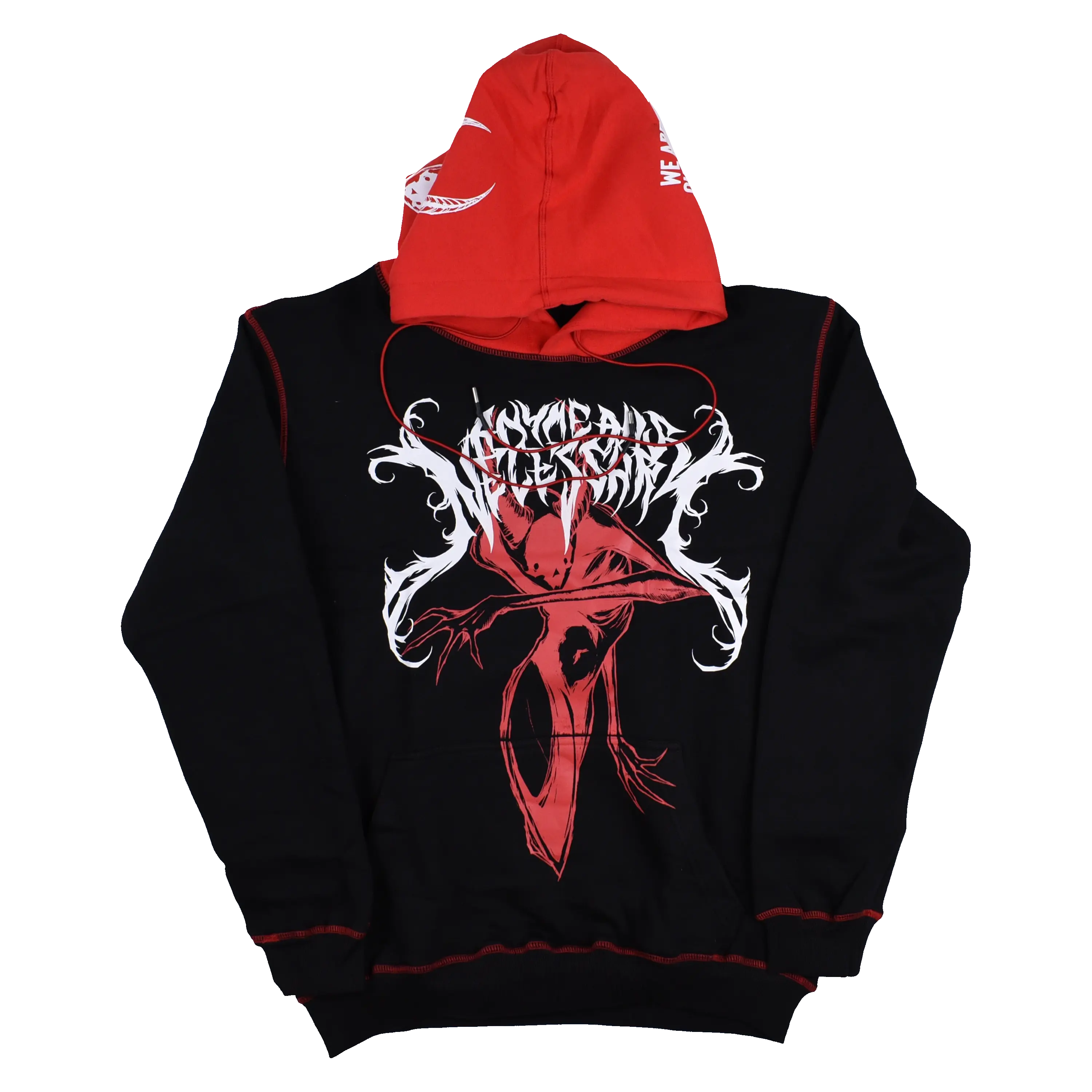 Mosh Pit Pullover Hoodie Black Any Means Necessary Clothing