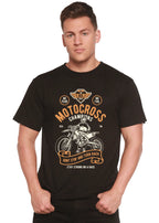 Motocross Champions Men's Bamboo Viscose/Organic Cotton Short Sleeve Graphic T-Shirt Spun Bamboo