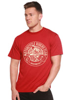 Motorcycle Riders Club Men's Bamboo Viscose/Organic Cotton Short Sleeve Graphic T-Shirt Spun Bamboo