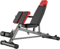 Multi-Functional FID Weight Bench for Full All-In-One Body Workout – Hyper Back Extension, Roman Chair, Adjustable Ab Sit up Bench, Incline Decline Bench, Flat Bench Blade & Thread