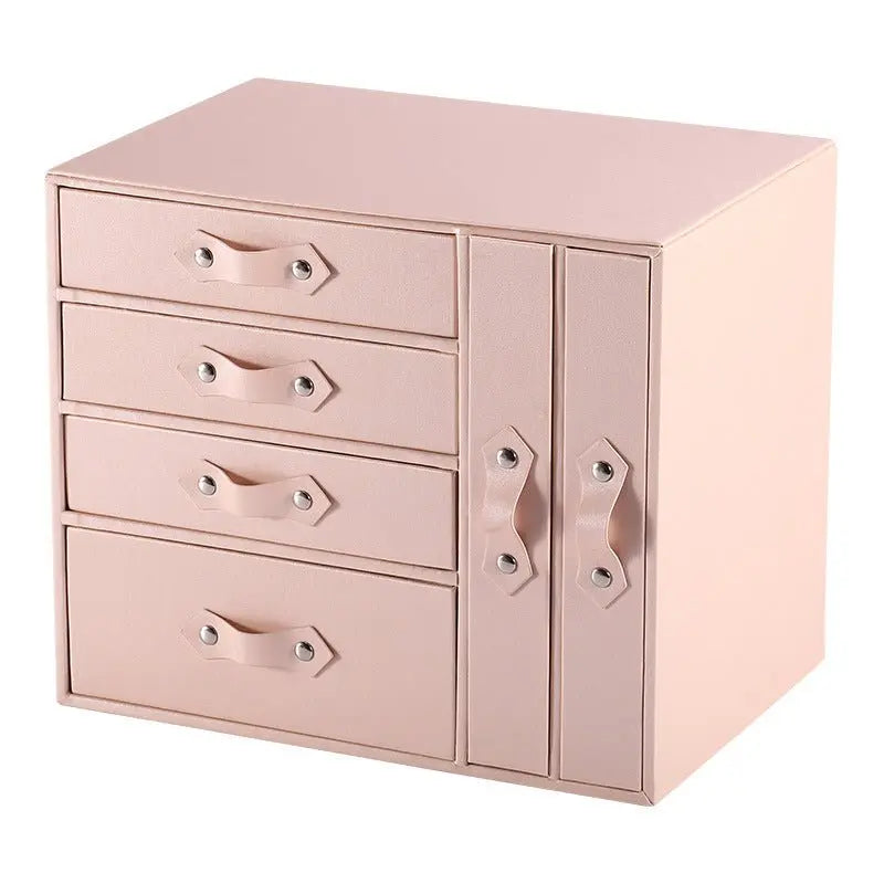 Multi-layer drawer-style fresh girl desktop jewelry armoire nowadaysfashion